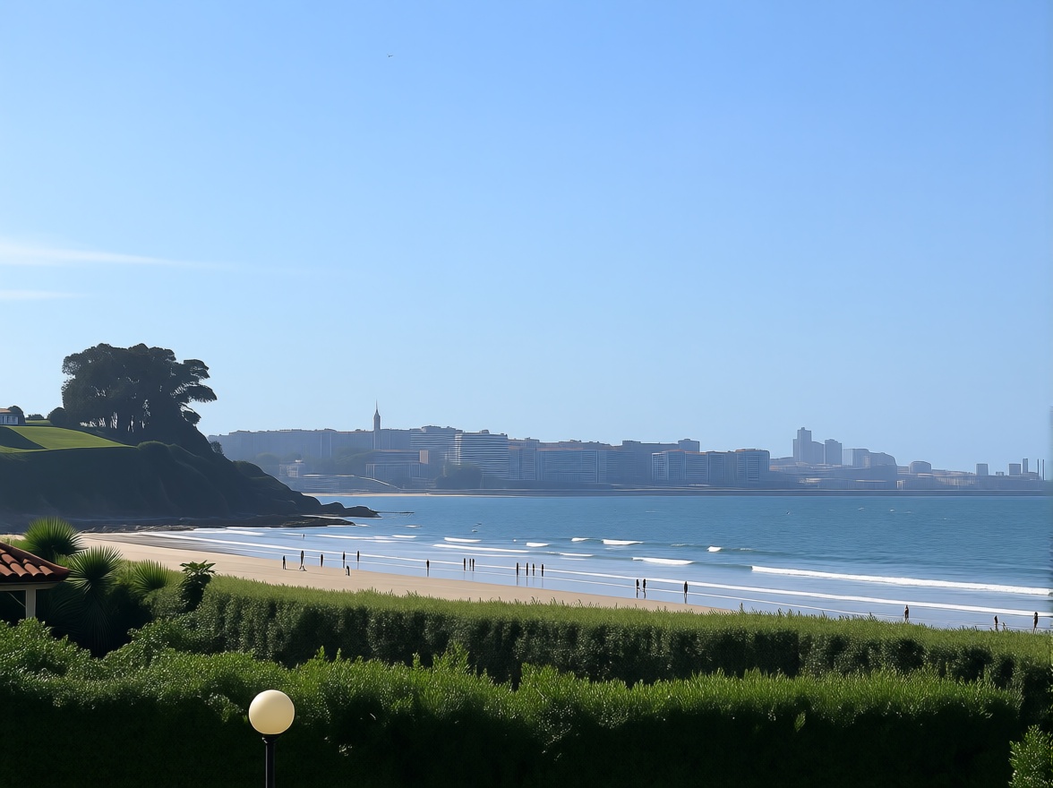 Chalet with direct beach access in Oleiros