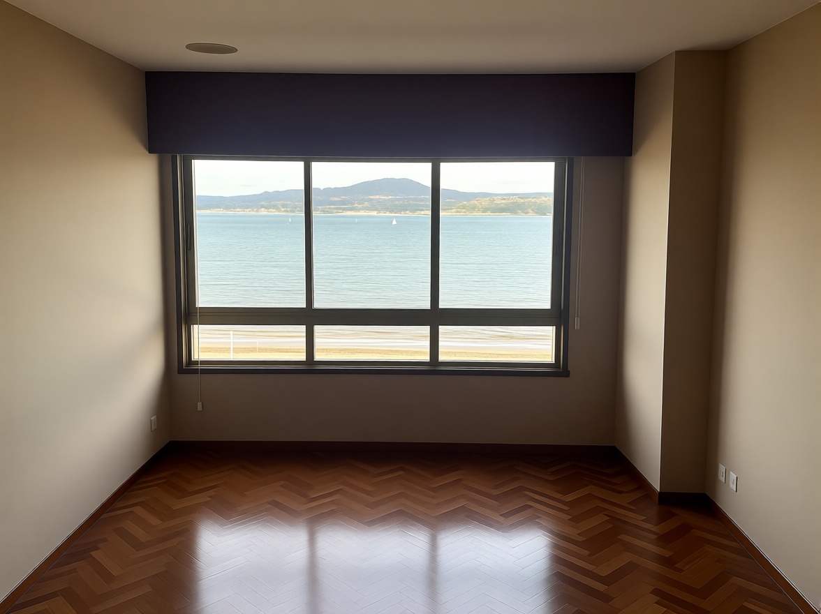 Квартира первая линия пляжа в A Coruña — Спальня