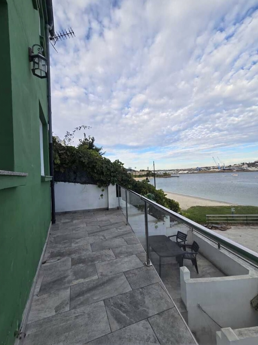 Шале с прямой выход на пляж в A Coruña — Морская терраса
