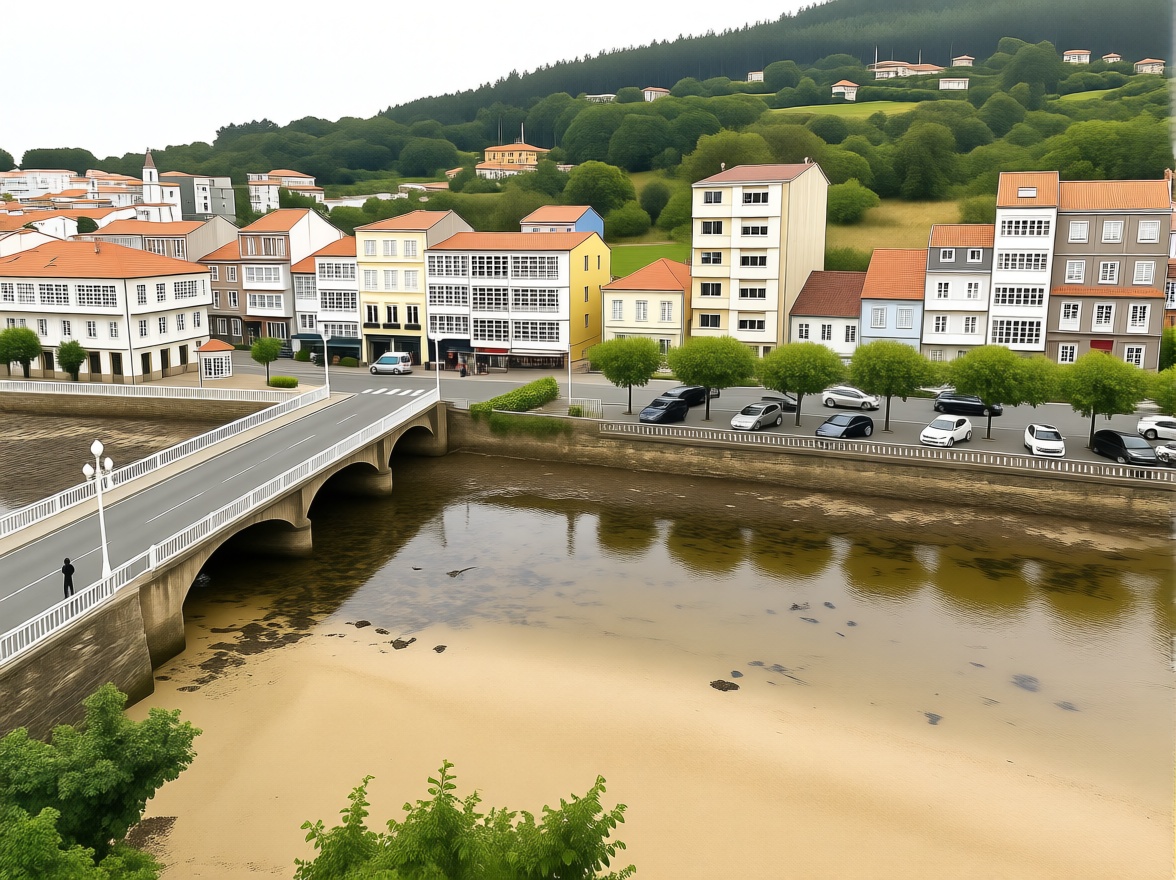 Квартира первая линия пляжа в A Coruña — Морской вид