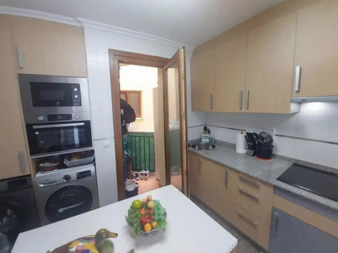 Beachfront flat in Camariñas — Kitchen