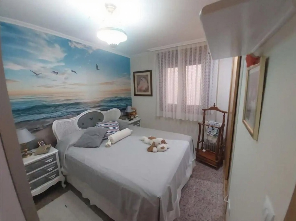 Beachfront flat in Camariñas — Bedroom