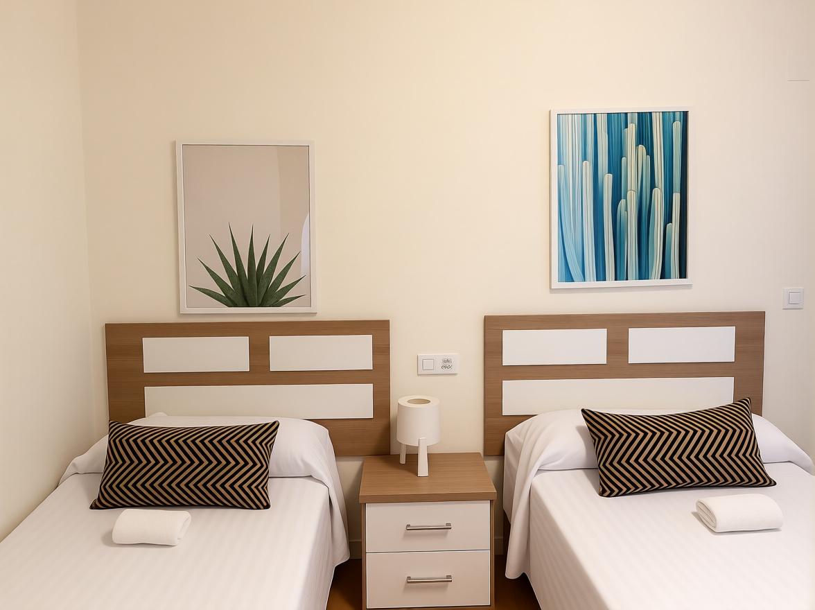 Beachfront flat in Camariñas — Bedroom