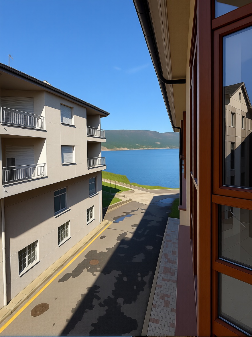 Beachfront flat in Camariñas — Kitchen