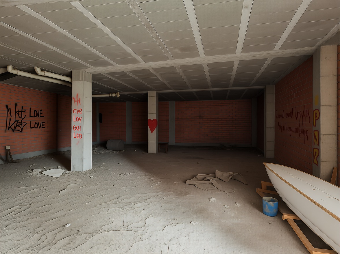 Beachfront flat in Camariñas — Garage
