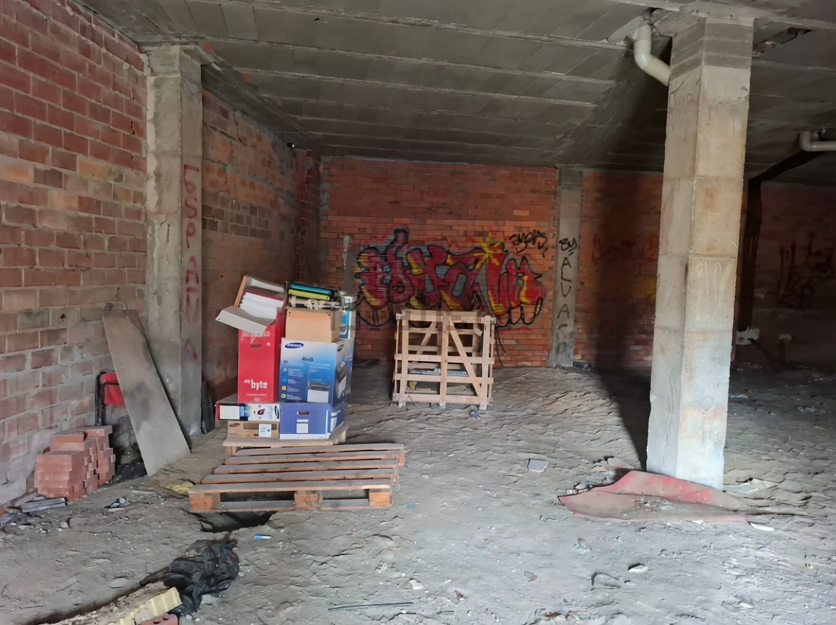 Beachfront flat in Camariñas — Garage