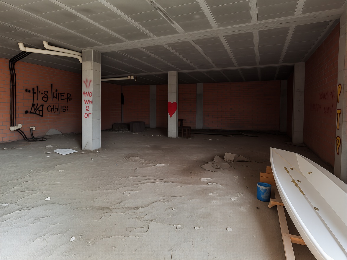 Beachfront flat in Camariñas — Garage