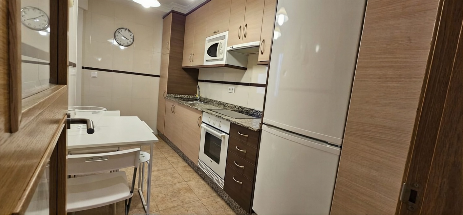 Beachfront flat in Camariñas — Kitchen