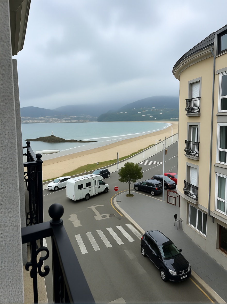 Beachfront flat in Camariñas