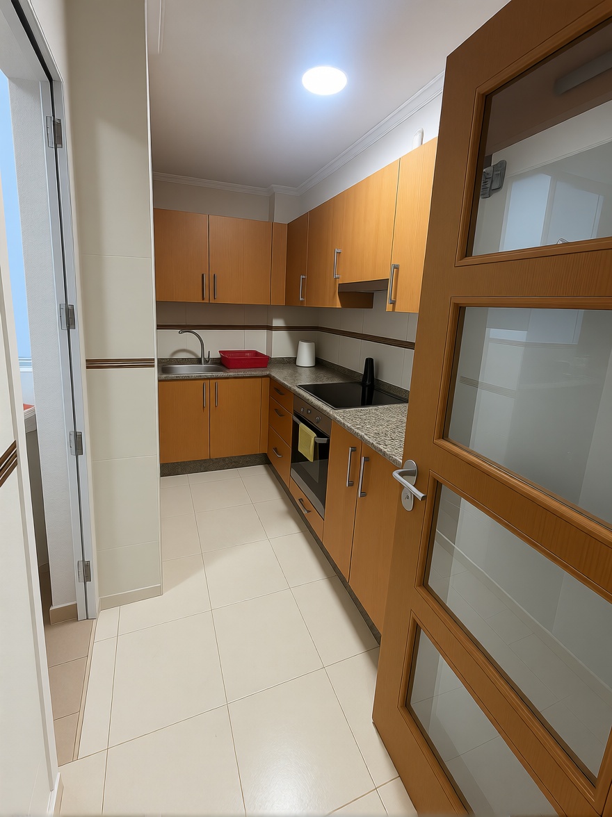 Beachfront flat in Camariñas — Kitchen
