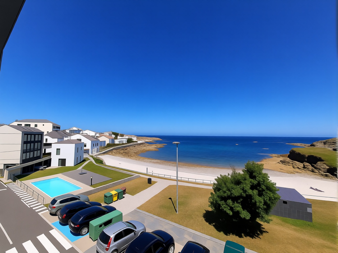 Beachfront flat in Camariñas