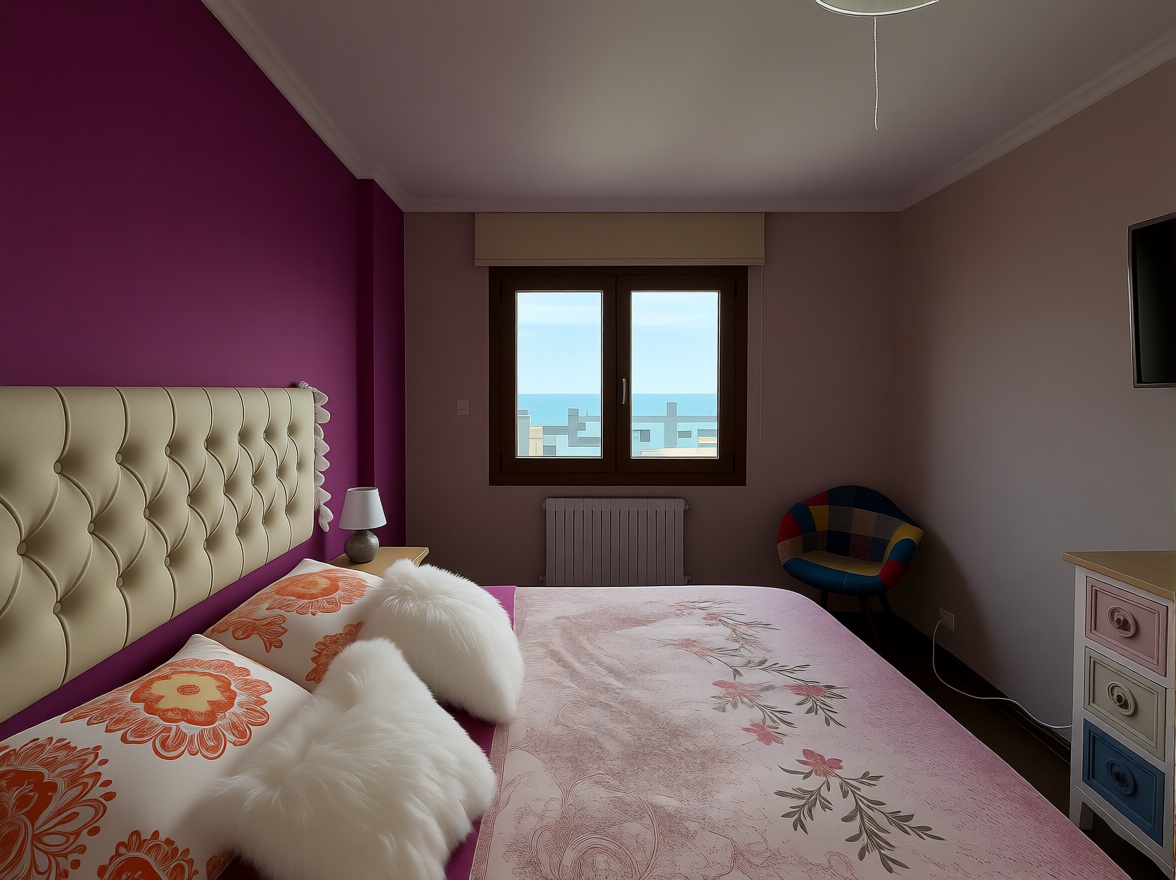 Chalet with direct beach access in Camariñas — Bedroom