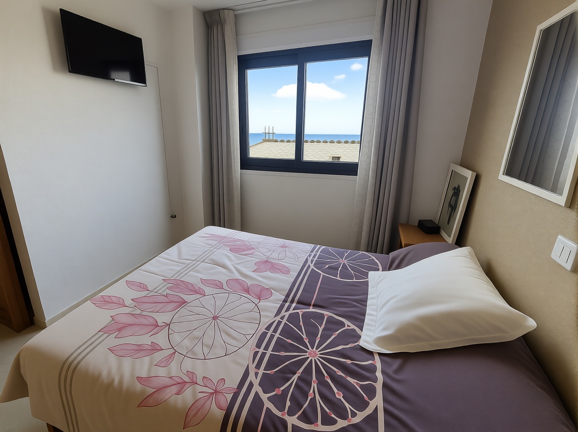 Seafront attic in Camariñas — Bedroom