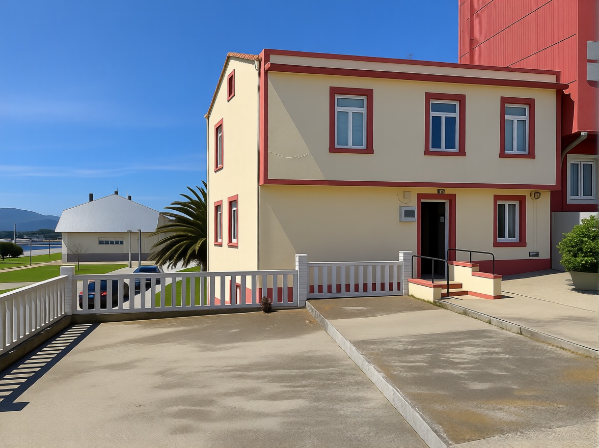 Chalet with direct beach access in Camariñas — Sea terrace
