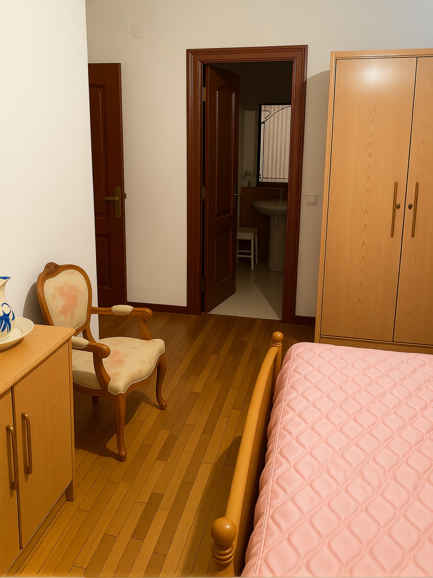 Piso en primera línea de playa en Camariñas — Dormitorio