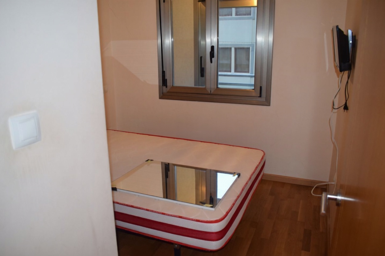 Beachfront flat in Camariñas — Bedroom