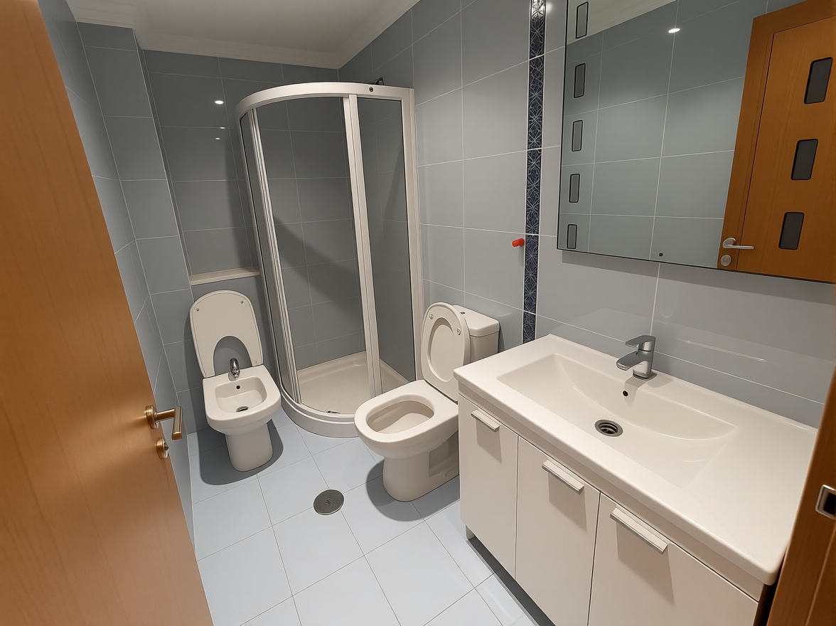 Beachfront flat in Camariñas — Bathroom