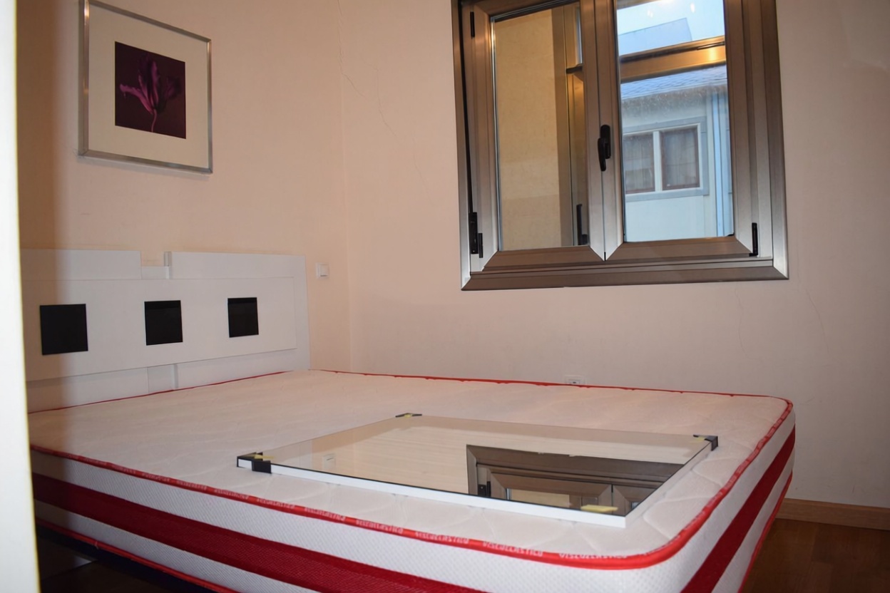 Beachfront flat in Camariñas — Bedroom