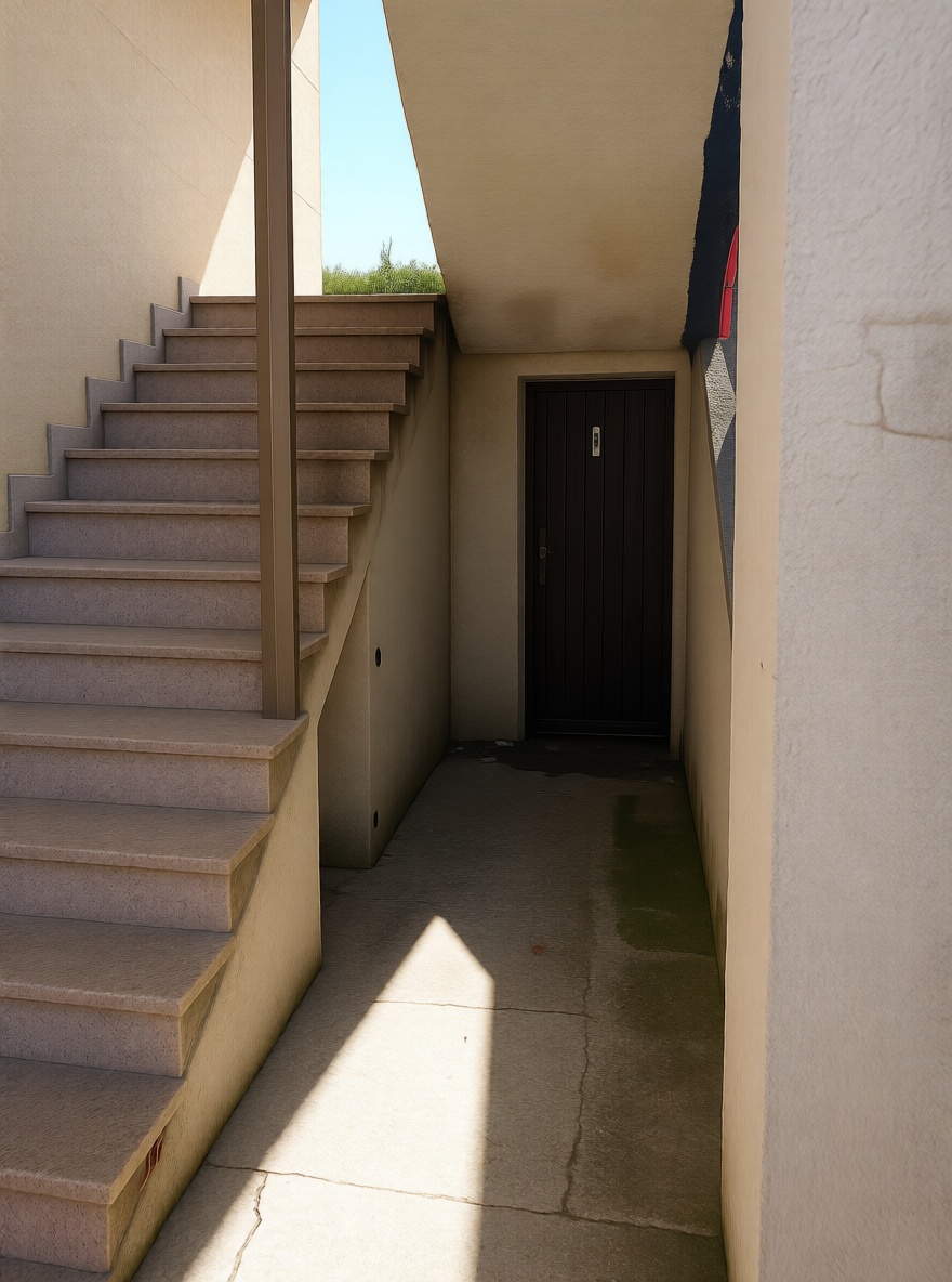 Chalet with direct beach access in Camariñas — Bathroom