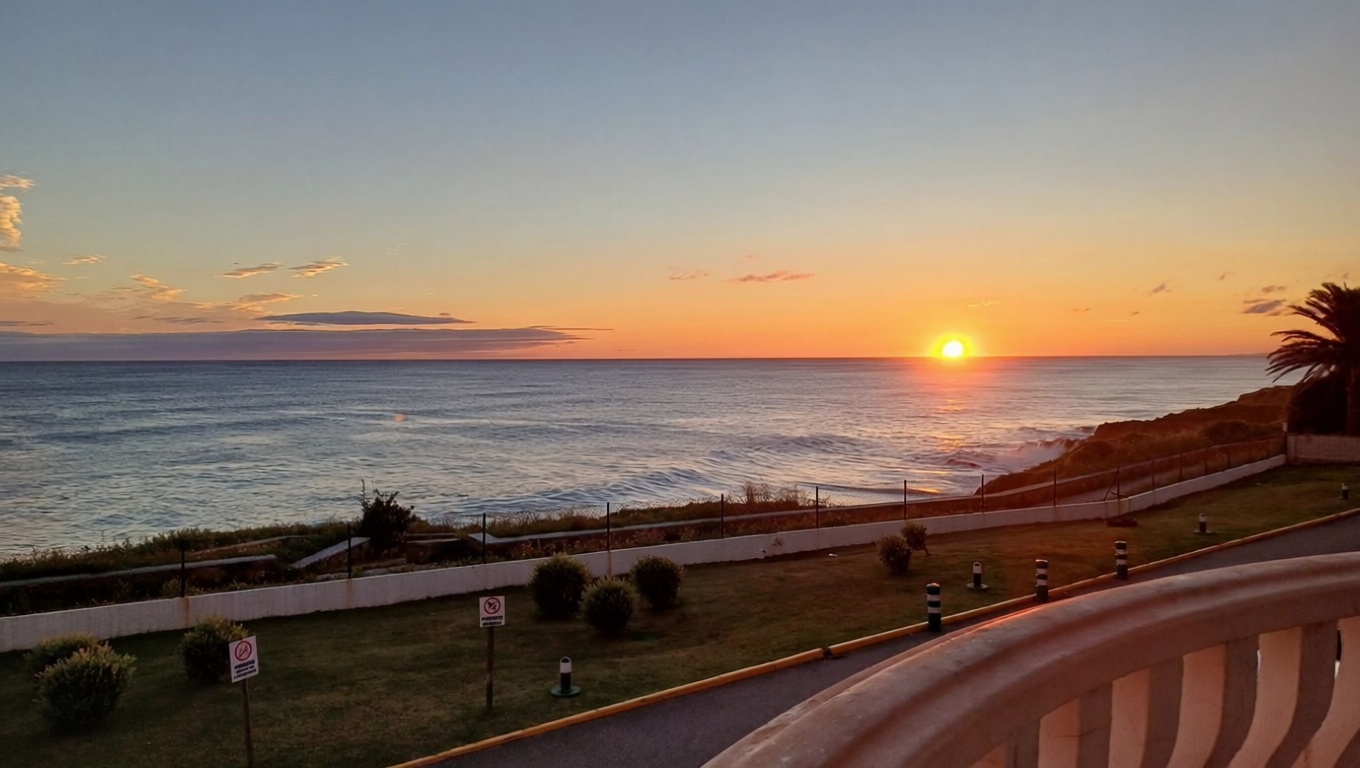 Beachfront flat in Camariñas — Sea terrace