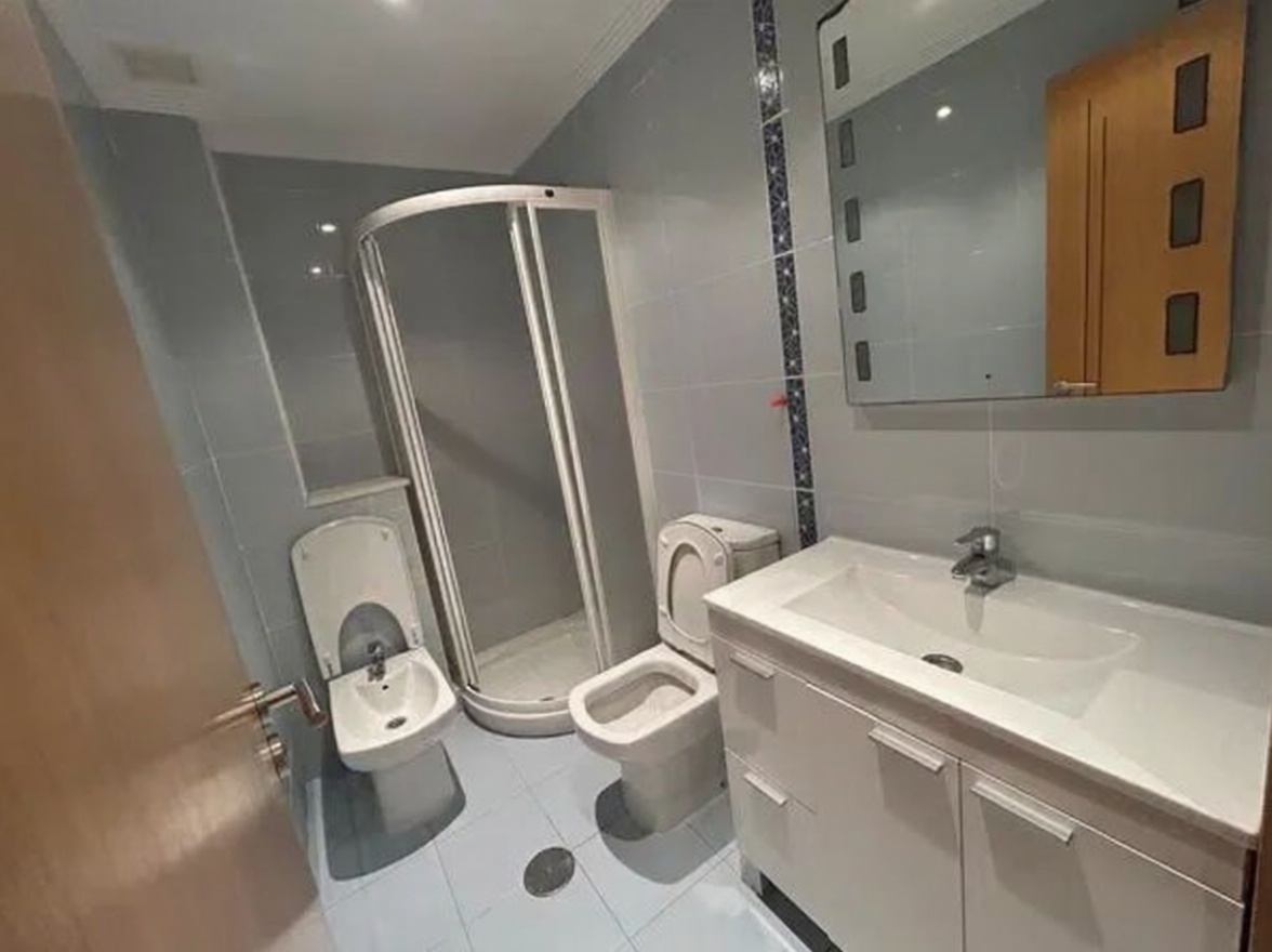 Beachfront studio in Camariñas — Bathroom