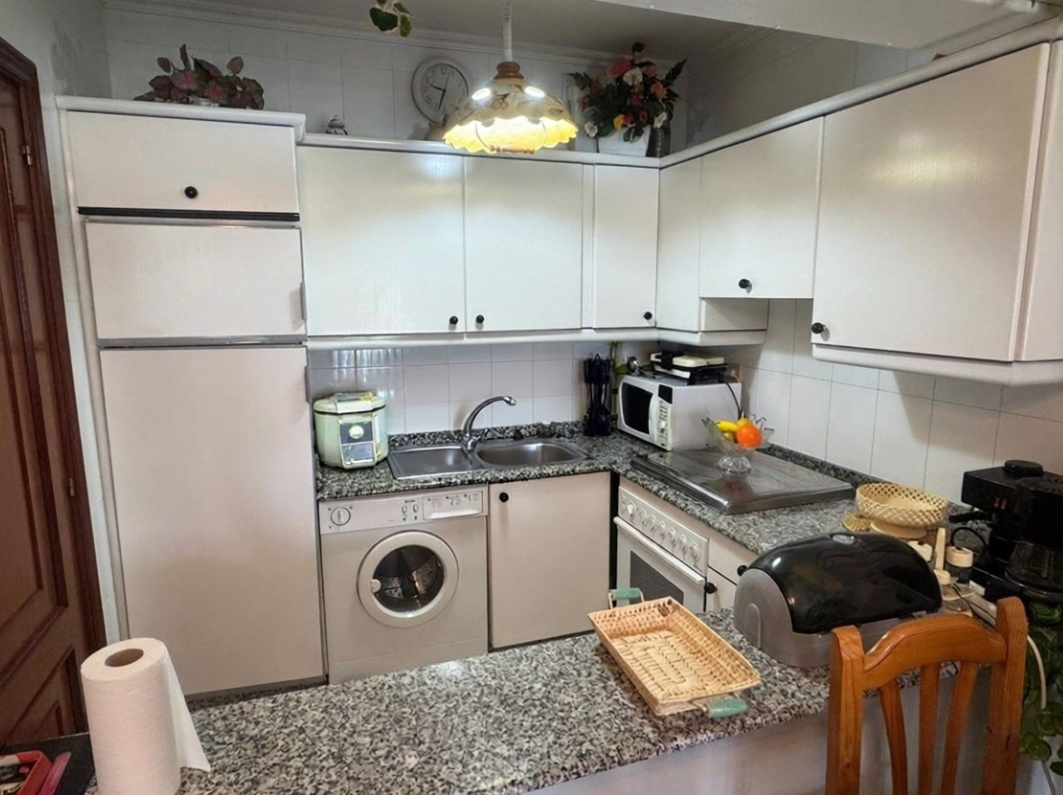 Beachfront flat in Camariñas — Kitchen