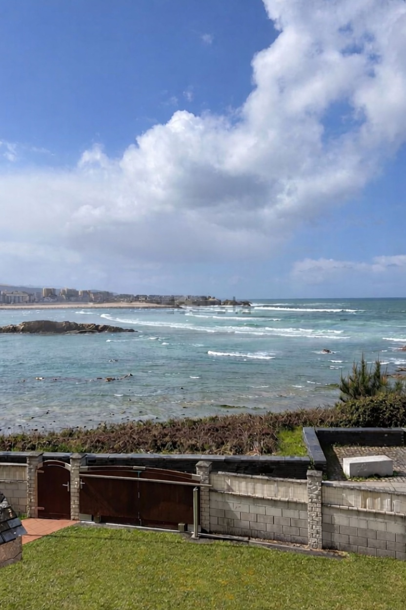 Beachfront flat in Camariñas