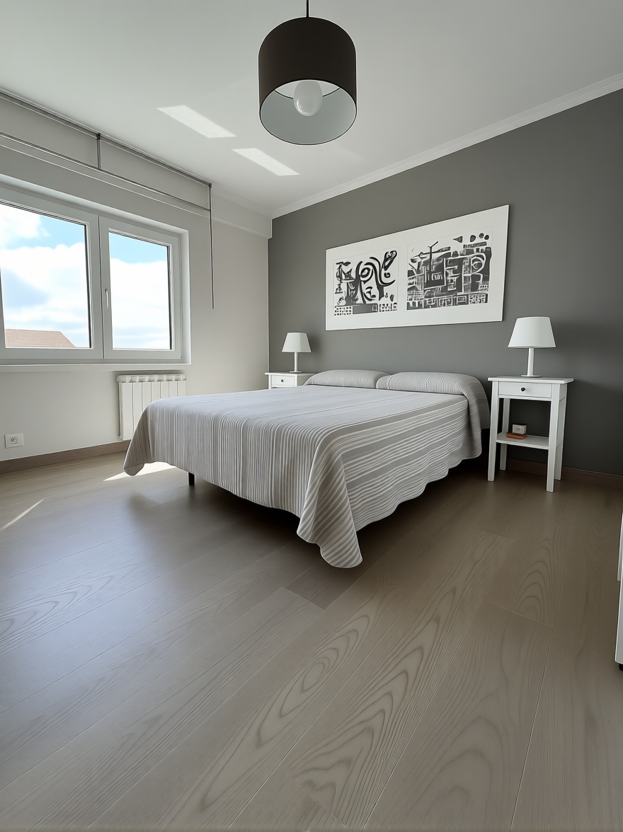 Piso en primera línea de playa en Camariñas — Dormitorio