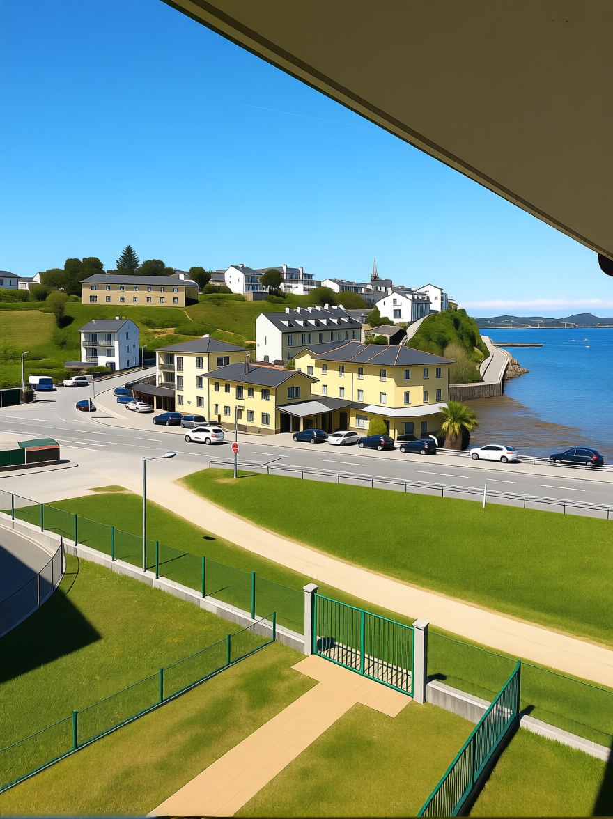 Appartement en attique en première ligne de mer à Castropol