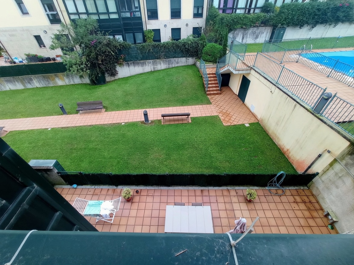Appartement en première ligne de plage à Castropol — Chambre