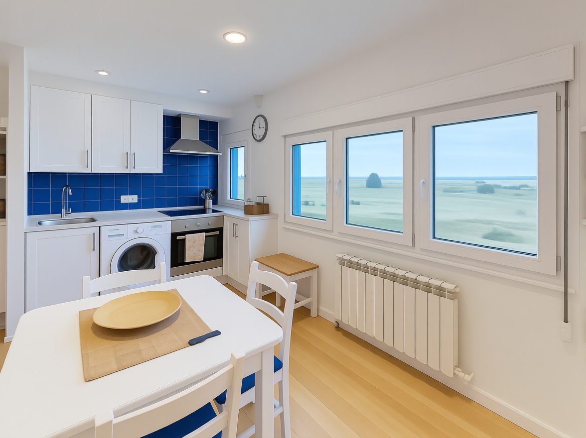 Appartement en première ligne de plage à Avilés — Chambre