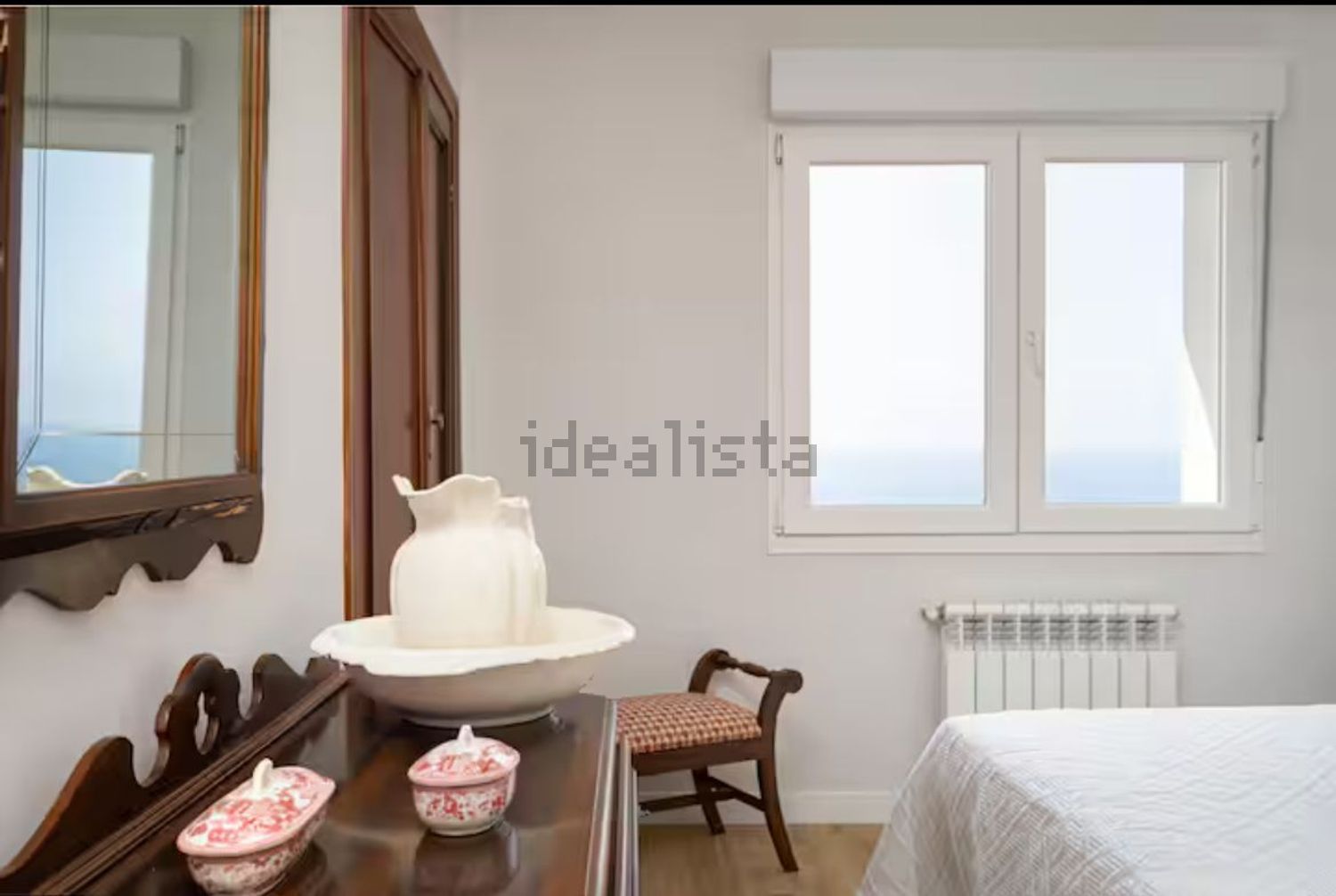Chalet mit direkter Strandzugang in Gozón — Schlafzimmer