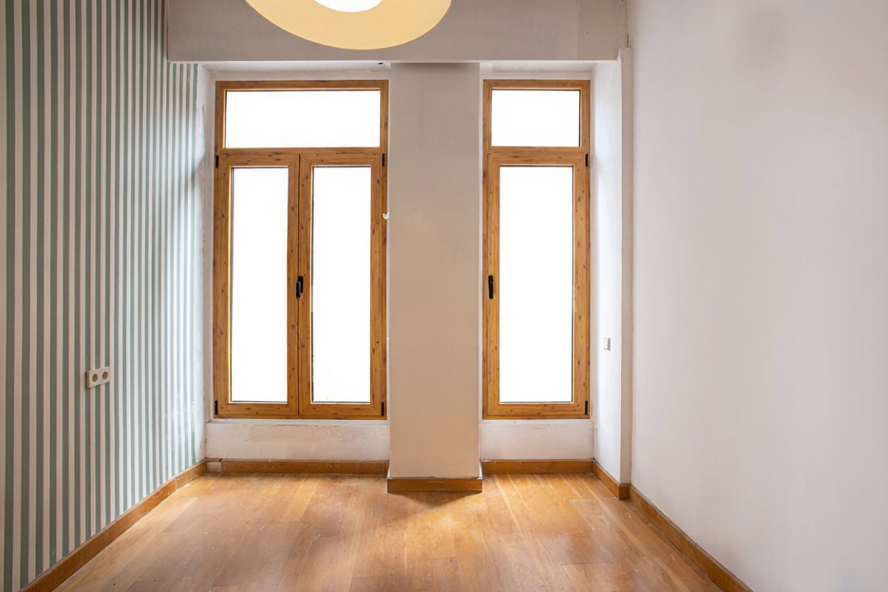 Appartement en première ligne de plage à Gijón — Chambre
