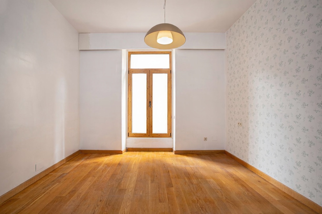 Appartement en première ligne de plage à Gijón — Chambre