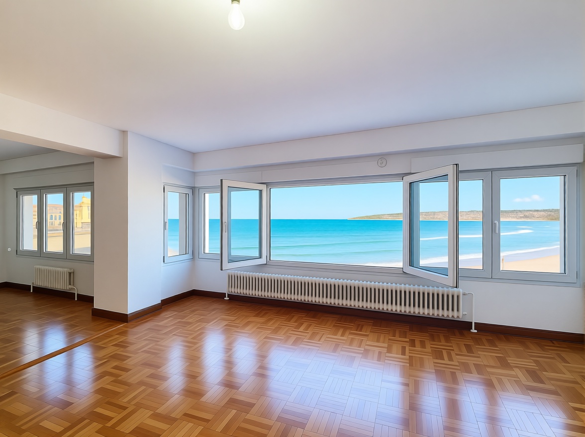 Appartement en première ligne de plage à Gijón