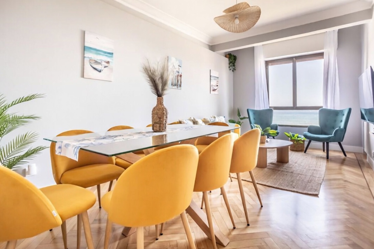 Beachfront flat in Arona — Dining room