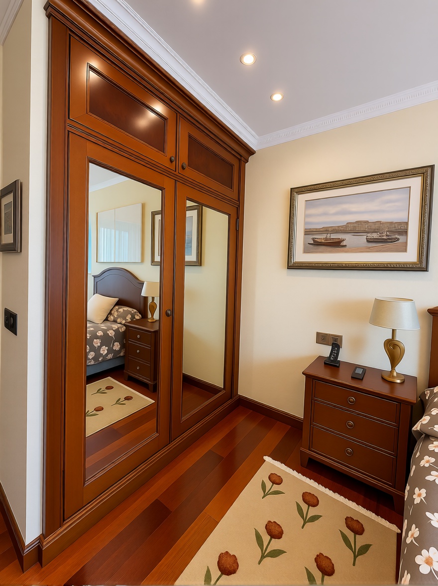 Appartement en première ligne de plage à Gijón — Chambre
