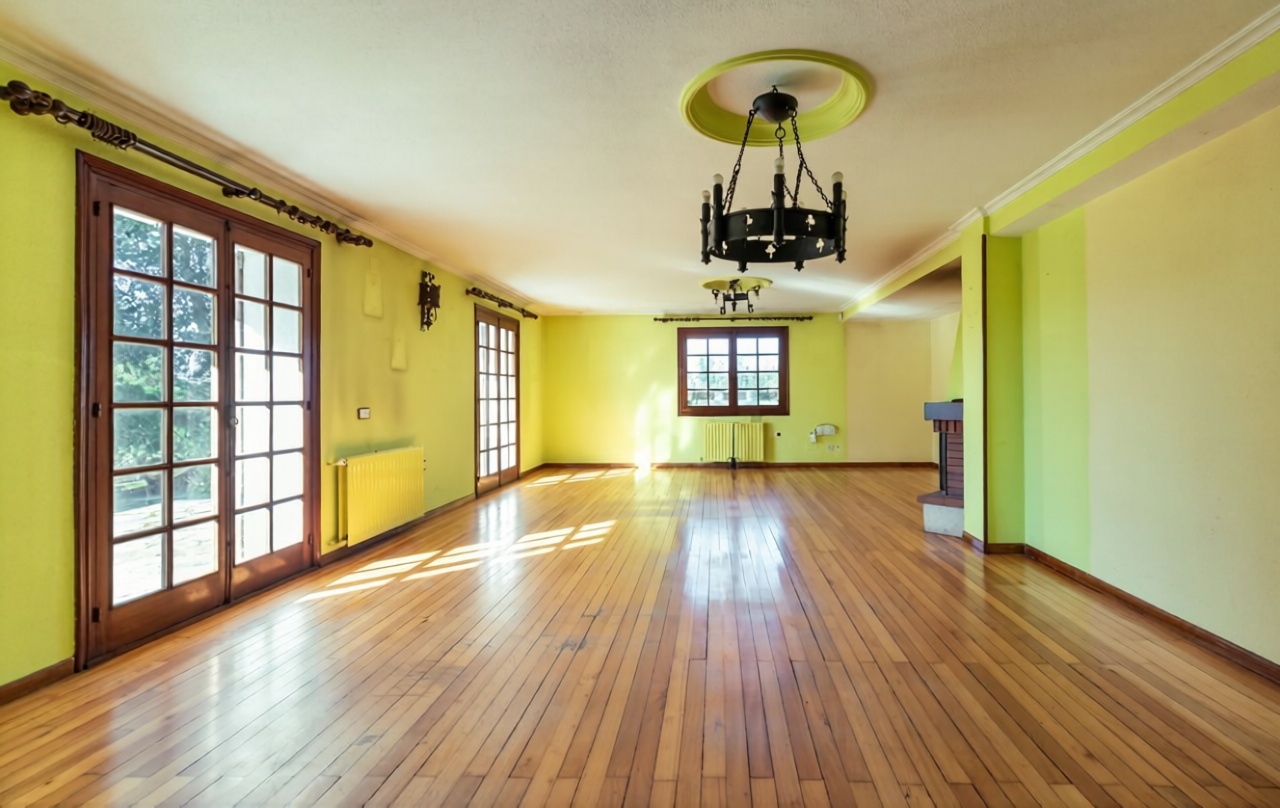 Chalet avec accès direct à la plage à Gijón — Cuisine