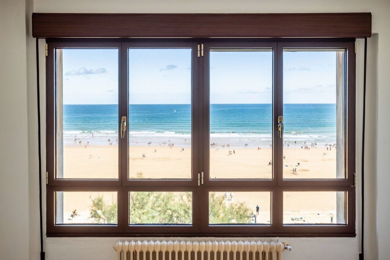 Appartement en première ligne de plage à Gijón