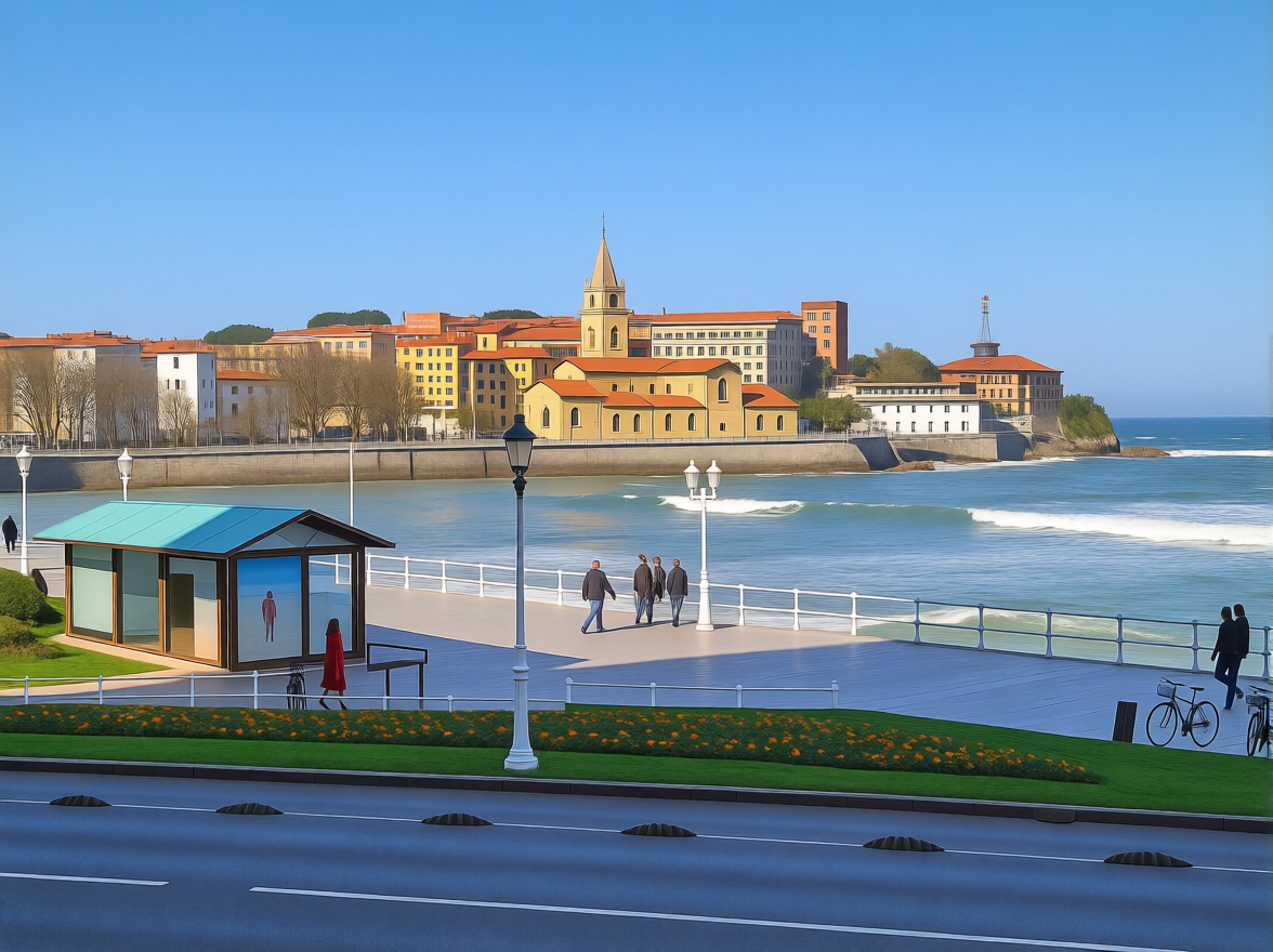 Beachfront flat in Arona