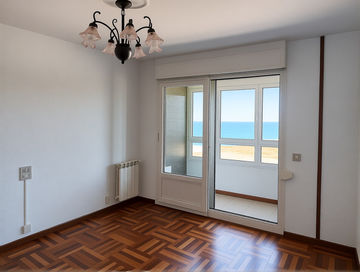 Beachfront flat in Arona — Living room