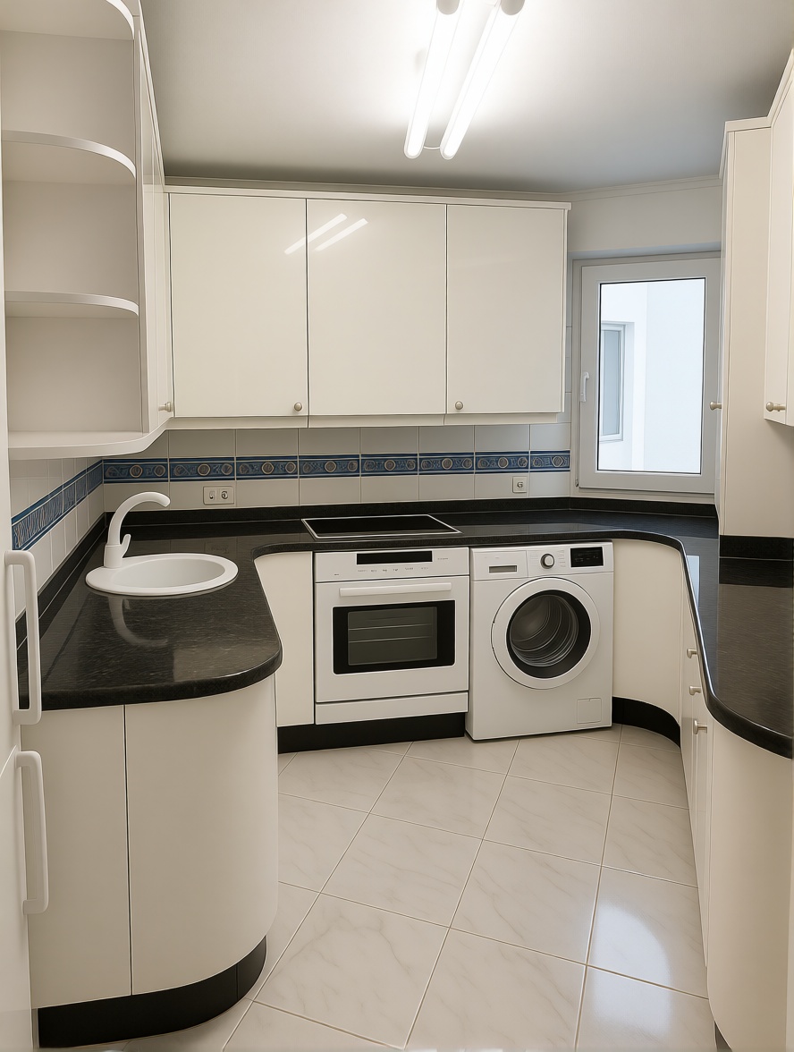 Beachfront flat in Arona — Kitchen