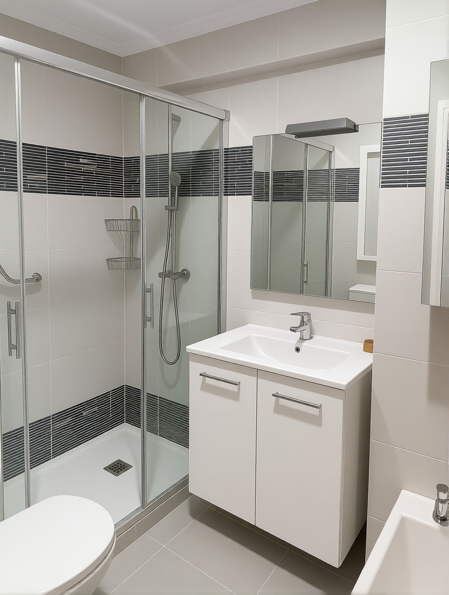 Beachfront flat in Arona — Bathroom