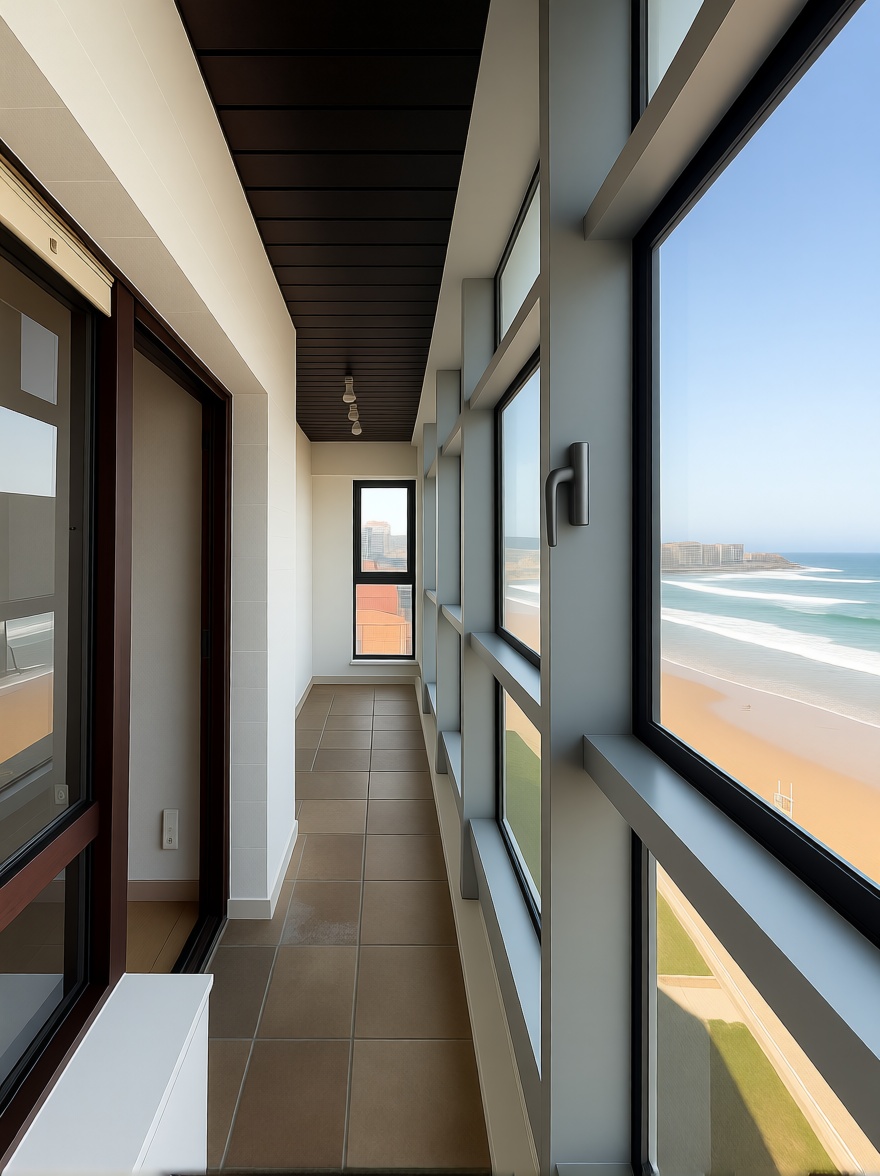 Appartement en première ligne de plage à Gijón