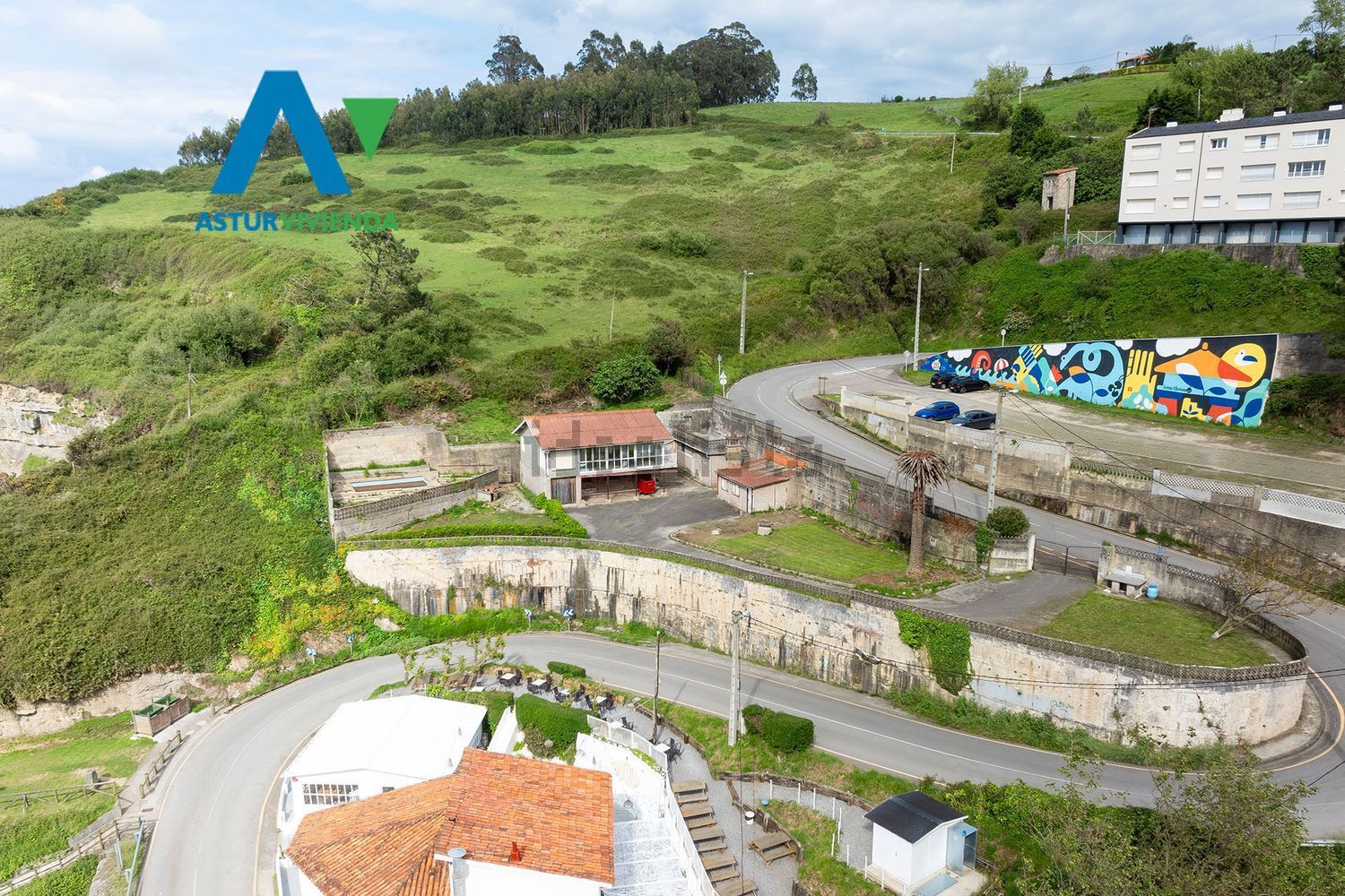 Шале с прямой выход на пляж в Villaviciosa — Фасад