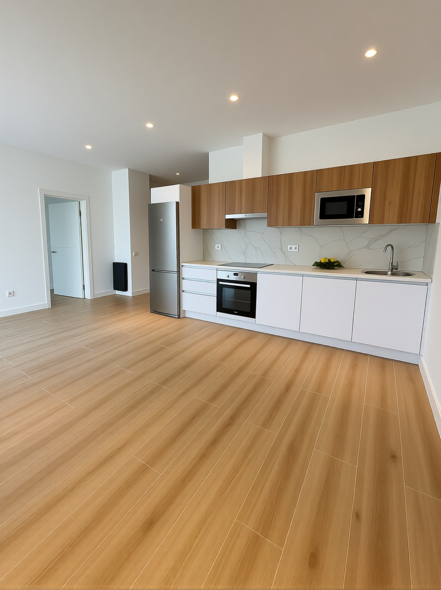 Beachfront flat in Arona — Kitchen