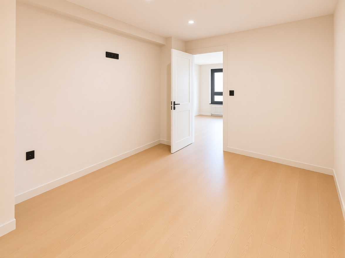 Appartement en première ligne de plage à Gijón — Chambre