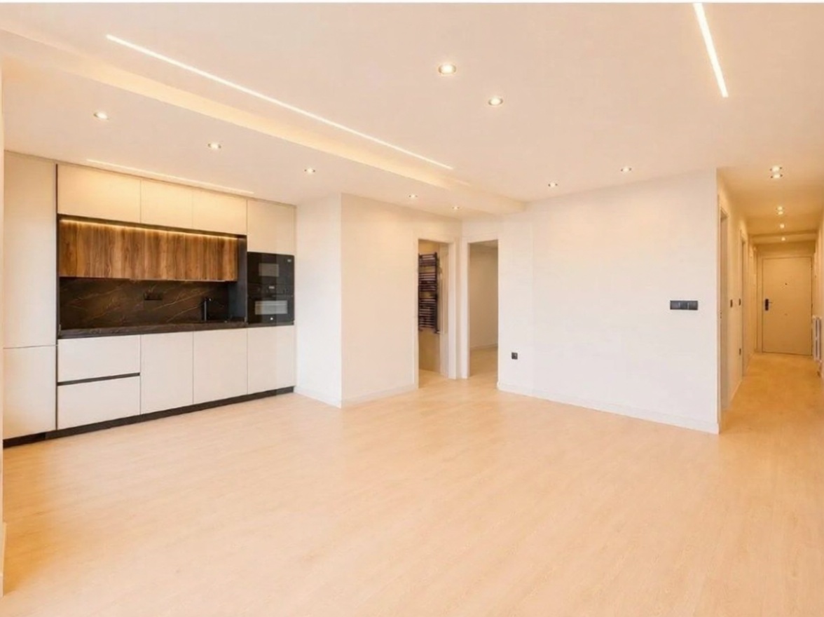 Appartement en première ligne de plage à Gijón — Cuisine