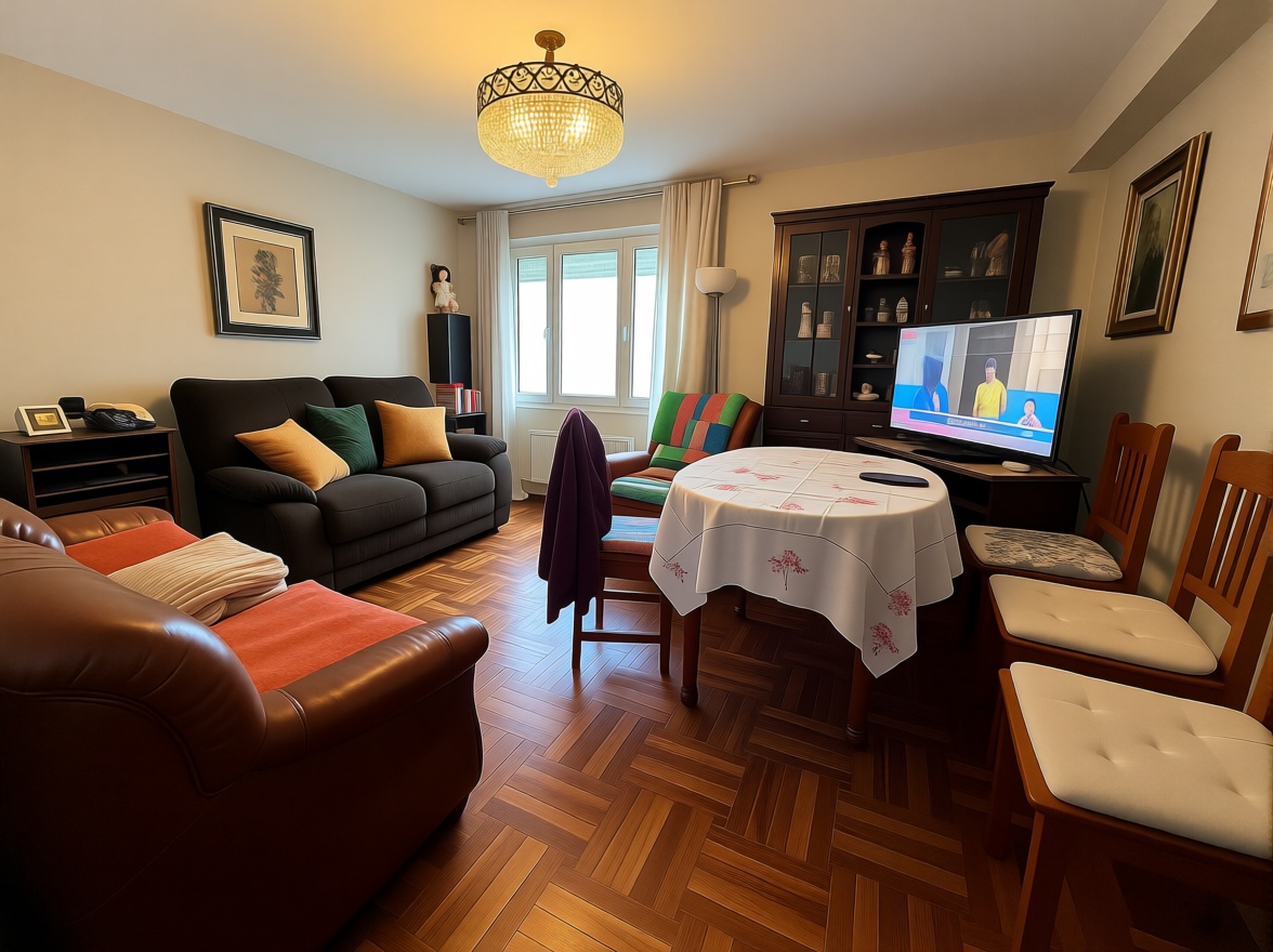 Beachfront flat in Arona — Living room