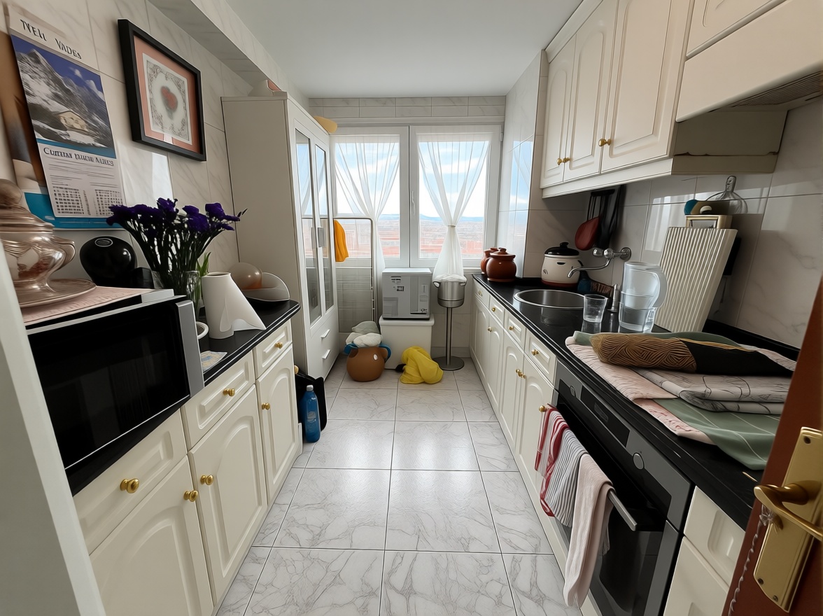 Beachfront flat in Arona — Kitchen